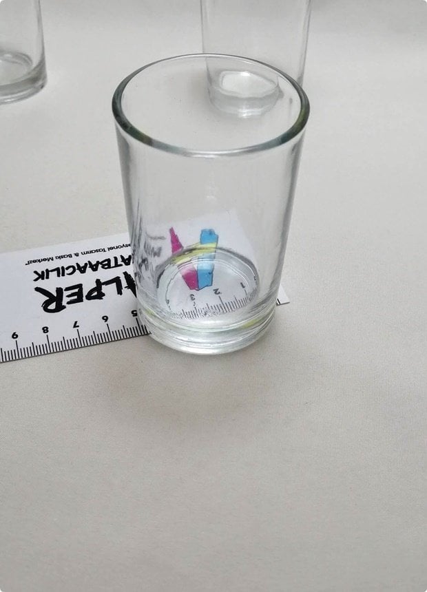 Orta Boy Cam Mumsuz ( Boş Bardak )