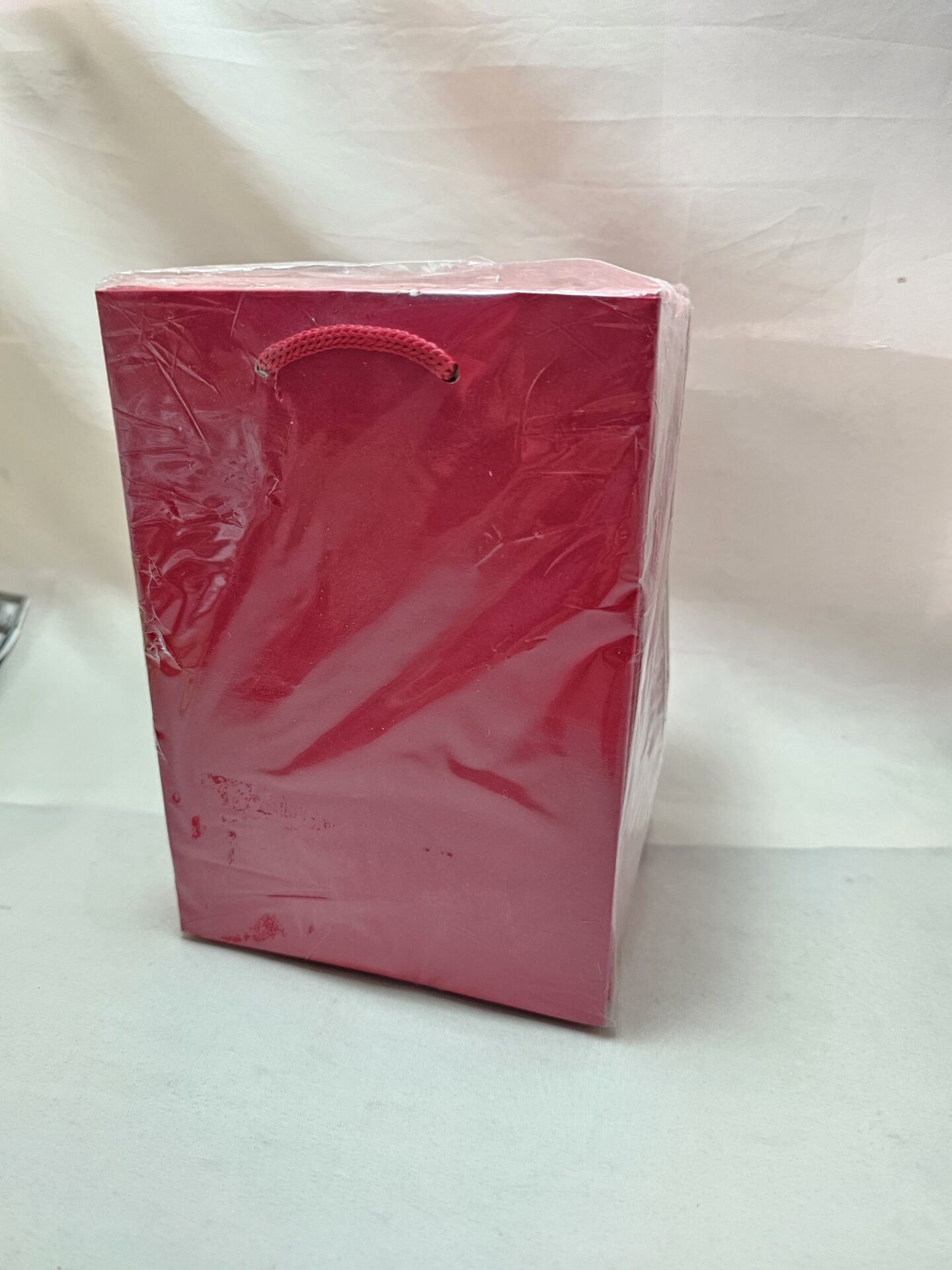 25'Li 11x17 Cm  Kırmızı Hediyelik Karton Çanta Poşet