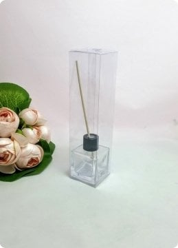 5x5x20 Asetat kutu (katlanmamış - de monte) 50 li (bambu koku şişe kutusu)