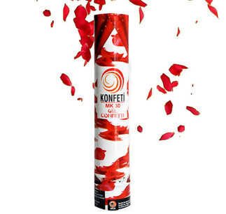 KONFETİ GÜL METAL TÜP 30CM PK:1 KL:100