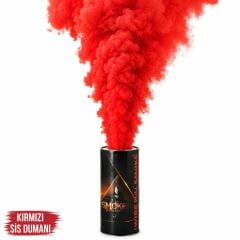 Kırmızı Renk Sis Bombası Kırmızı Duman 1 Adet