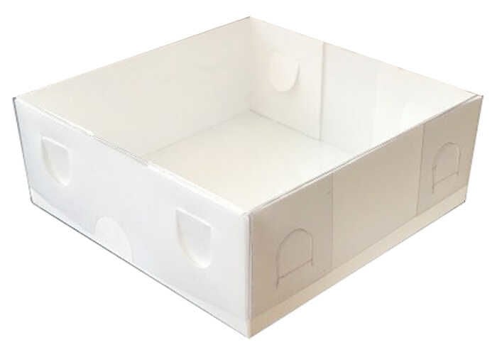 50 Lİ 8x8x3 CM ALTI KARTON ÜSTÜ ASETAT BEYAZ
