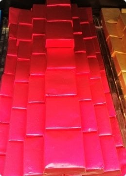 1 Kg Kalın Düz Sütlü Kare Madlen Bebek şekeri çikolatası