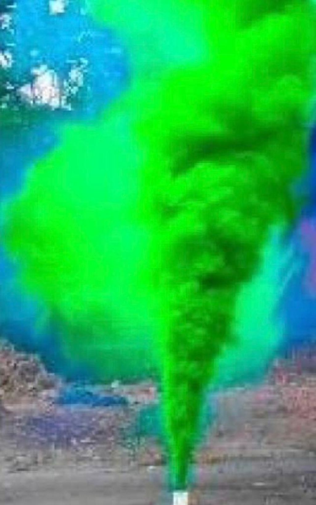 Yeşil Renk Sis Bombası Yeşil Duman 1 Adet