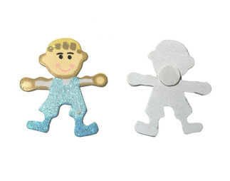 STİCKER BEBEK MAVİ P50-100