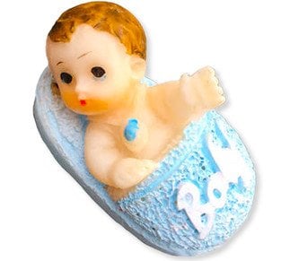 BEBEK TERLİKLİ MAVİ P50-1200