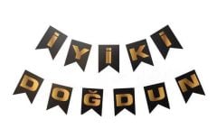 FLAMA İYİKİ DOĞDUN SET  SİYAH PK:1-KL:300