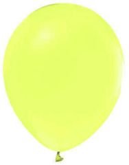BALON DÜZ 5 İNC MAKARON VANİLYA SARI PK:100 KL:36