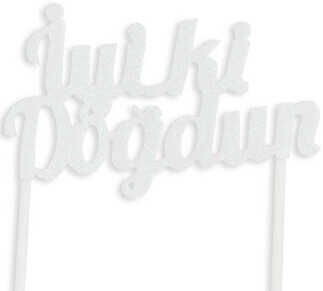 PASTA SÜSÜ  İYİKİ DOĞDUN BEYAZ PK:1-KL:50