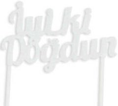 PASTA SÜSÜ  İYİKİ DOĞDUN BEYAZ PK:1-KL:50
