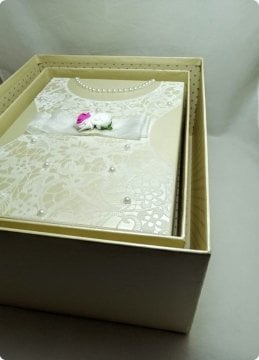 3 Lü Set Sıvama Gelin Bohça Kutusu