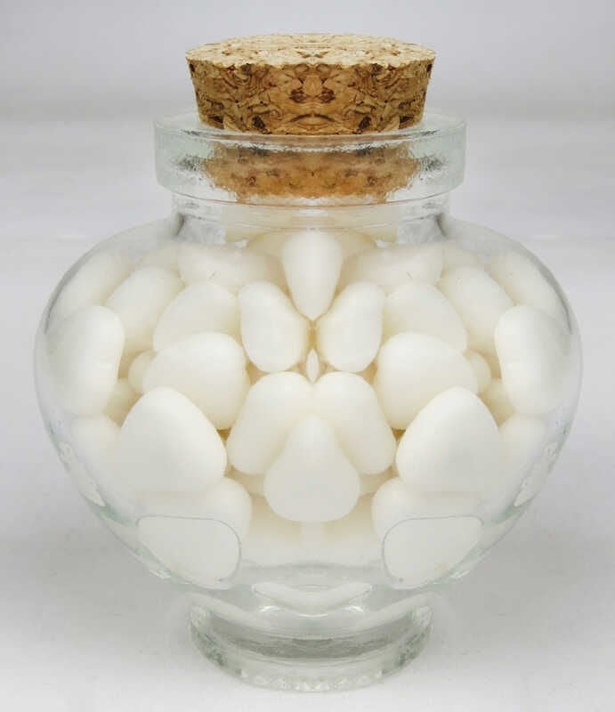 ŞEKER KALPLİ MEYVE AROMALI DRAJE BEYAZ PK:1 KG