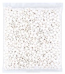 ŞEKER KALPLİ MEYVE AROMALI DRAJE BEYAZ PK:1 KG
