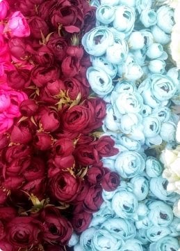 Soft Şakayık Demet / Buket Yapay Çiçek