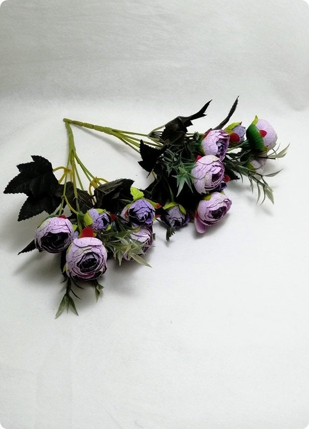 Soft Şakayık Demet / Buket Yapay Çiçek