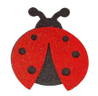 UĞUR BÖCEĞİ EVA SİMLİ 5.5X7 CM KIRMIZI PK:25-KL:50
