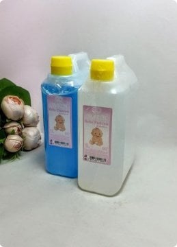 Bebe Pudrası kokulu kolonya (1 lt ) MAVI
