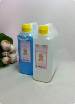 Bebe Pudrası kokulu kolonya (1 lt ) MAVI