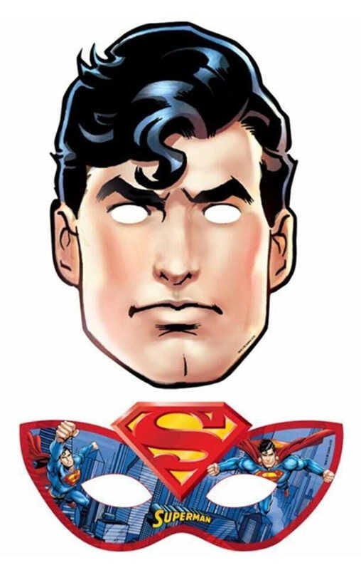 6 LI SUPERMAN MASKE