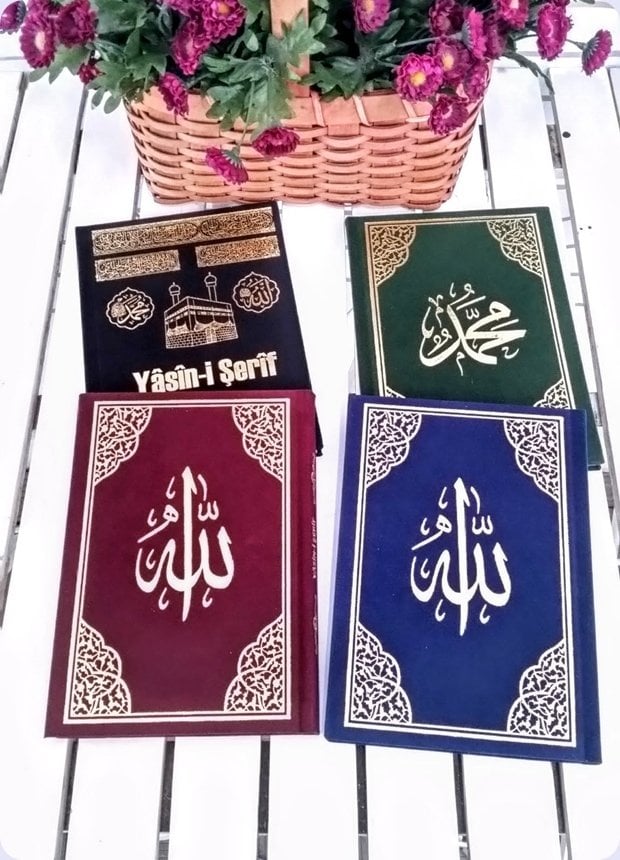 (KAMPANYALI ÜRÜN) Hac,Umre,Mevlüt hediyelik,Varak Kenarlı Sesli Yasin-İ Şerif