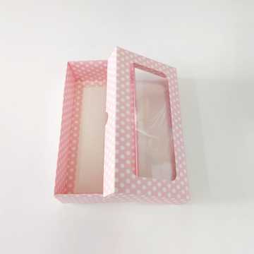 20x10x5 cm Pencereli Karton Asetat Kutu