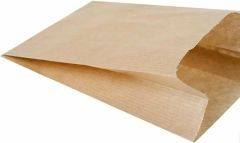 12x20 cm Kraft (Şamua) Dipsiz Kese Kağıdı
