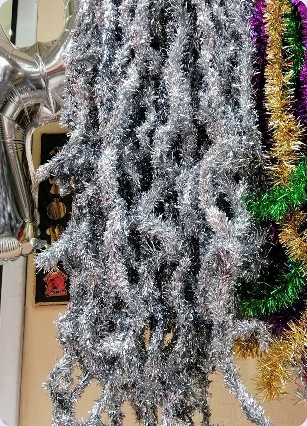 5 cm lik 2 metre Sim Şerit Süs YESIL