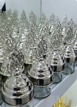20 li Metal Güneş Tepelikli Cam Kavanoz
