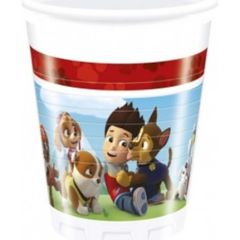 Paw Patrol Temalı Plastik Bardak 8 Adet