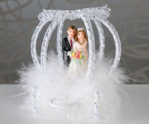 Bal kabağı içinde Asetat kutulu gelin damat nikah şekeri