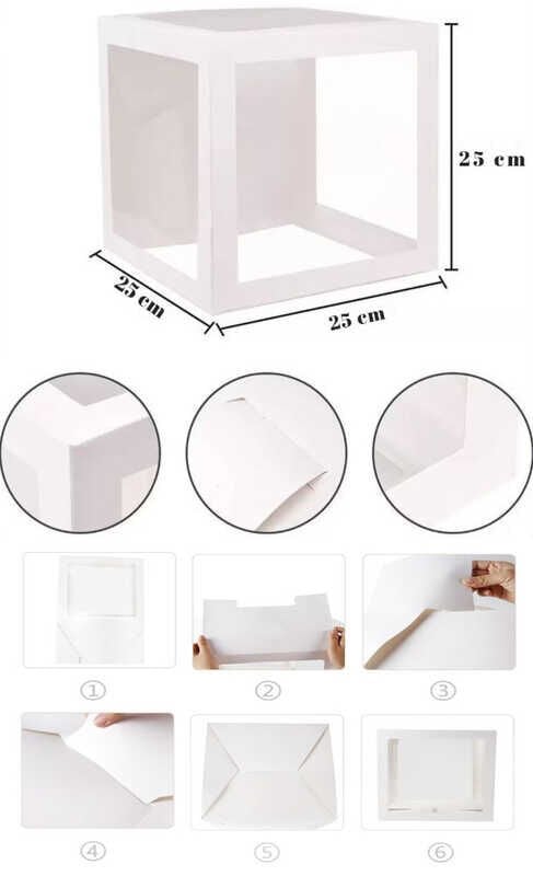 BALON KUTUSU VE YAZI SETİ PK:4 SET KL:100