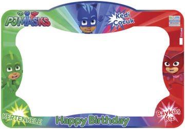 ÇERÇEVE ÇİFT TARAFLI PJ MASKS SET:1 KL:25