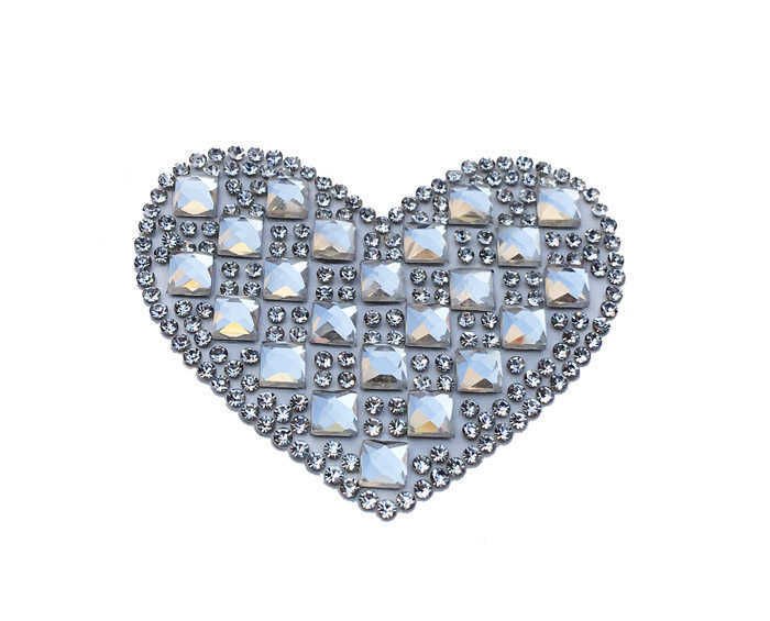 KALP ÜTÜ İLE YAPIŞAN 6.2x4cm (HOT-FIX) P32-150