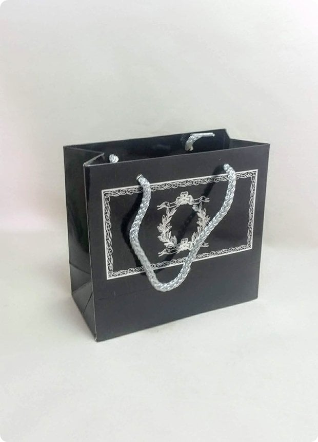 10 Lu (18x16 Cm) Körüklü,Baskılı, İpli, Sünnet Karton Çanta, Poşet