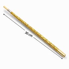 30 cm Altın Gold Payetli Sigara Tutacağı – 1920’ler Gatsby Parti Aksesuarı