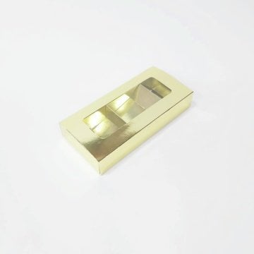 16x7x3 Cm 3 Bölmeli Karton Kutu