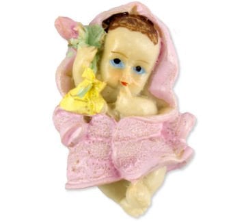 BEBEK BORNOZLU MAGNET PEMBE P20-960