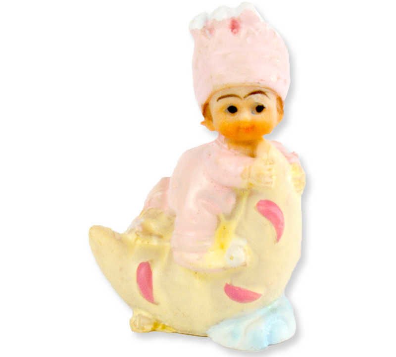 BEBEK AY DEDE ÜSTÜNDE PEMBE P20-1200