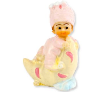 BEBEK AY DEDE ÜSTÜNDE PEMBE P20-1200