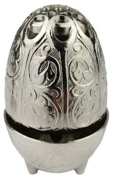 LOKUMLUK YUMURTA METAL GÜMÜŞ P10 KL 200