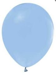 BALON DÜZ 5 İNC MAKARON MAVİ PK:100 KL:36
