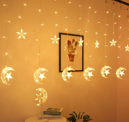 Ay Yıldız Perde Led