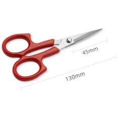 Nakış Makası, Krapon, Eva Çiçek Yapım ve Hobi Makası, Düz Uçlu, 13 Cm