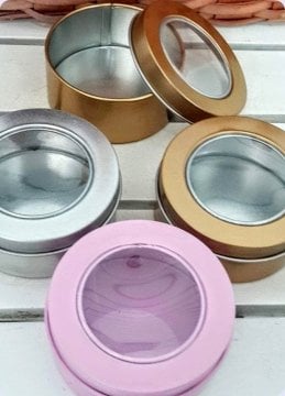 12 li Pencereli Metal / Teneke Kutu