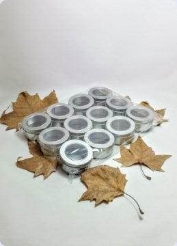 12 li Pencereli Metal / Teneke Kutu