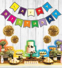 FLAMA HAPPY BİRTHDAY SET RENGARENK PK:1-KL:300