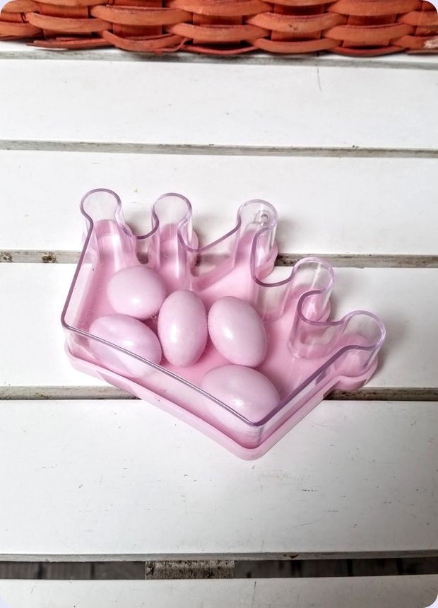 PVC Taç Şeker ve Tespih Kutusu