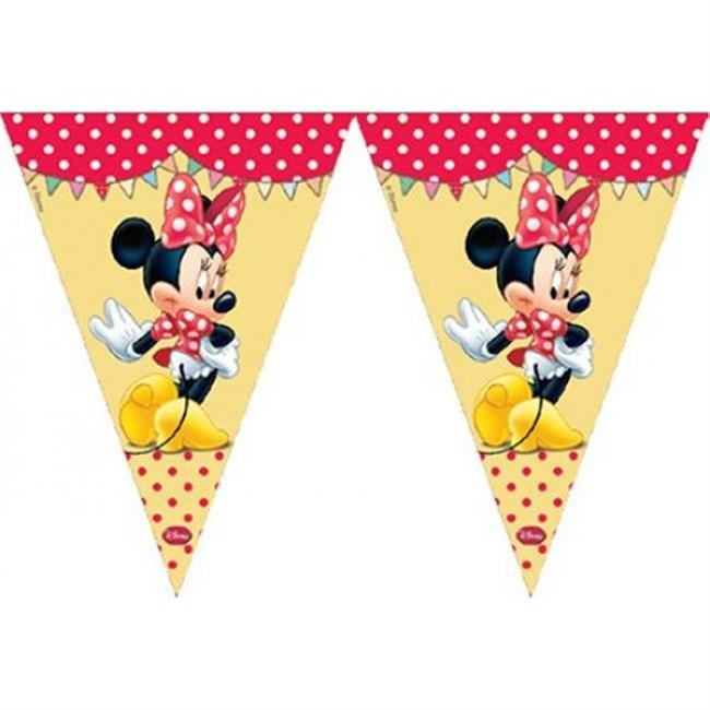 Minnie Cafe / Mini Kafe Klasik Üçgen Bayrak / Flama Set