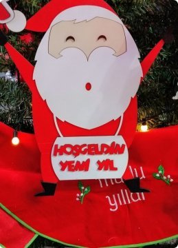 Ahşap Noel baba