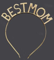 TAÇ METAL TAŞLI BEST MOM ALTIN PK:1 KL:250